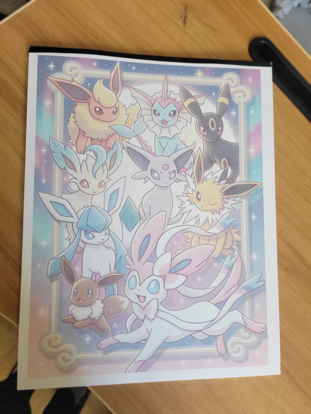 💀NEW💀 Eevee Evolutions Blank 12 Month Calendar
